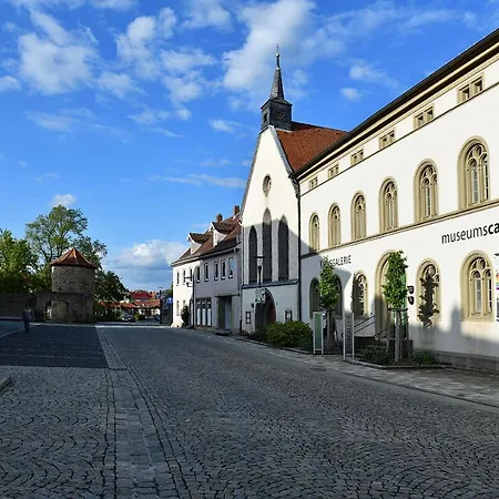 Rhoen An Der Romantischen Stadtmauer Von Mellrichstadt